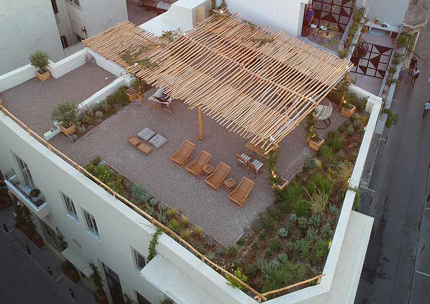 Roof garden Athens